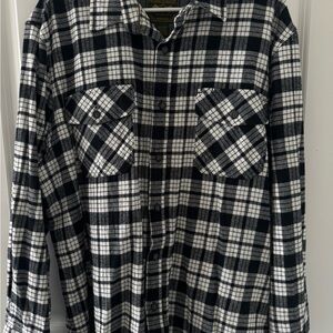 Orage Monochrome Plaid Shirt
